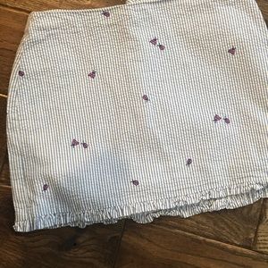 Lilly Pulitzer seersucker Callie Skirt